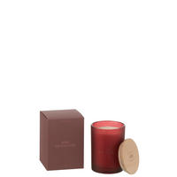 DUFTKERZE ACCORDS ESSENTIELS - Rot - 38 Std. - Rot, Paraffin (8.5/12.5cm) - J-Line