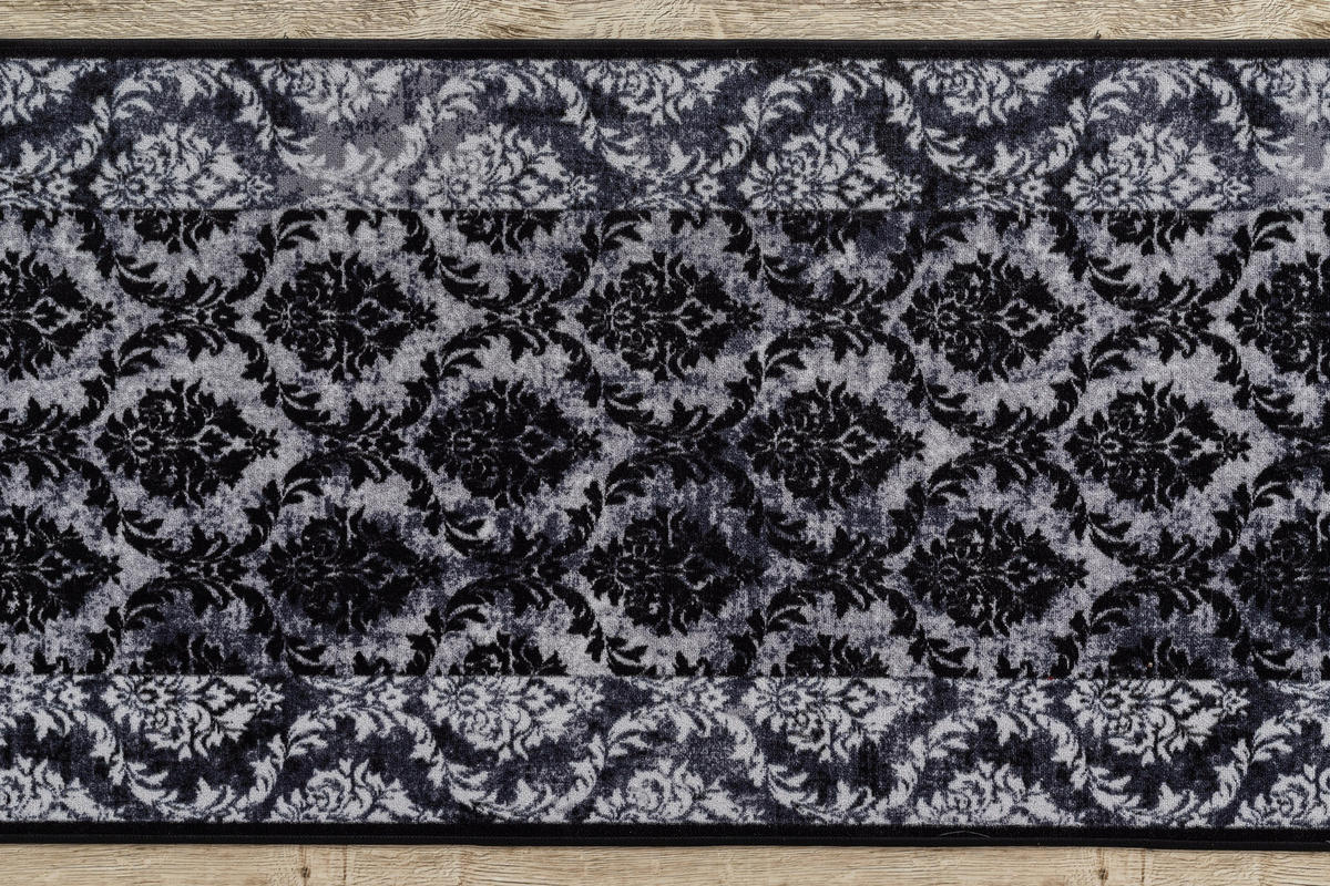 LÄUFER Antirutsch ROMANCE 80/140 cm - Grau, Textil (80/140cm) - rugsX