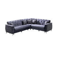ECKSCHLAFSOFA Sucre Anthrazit - Langer Schenkel Links - Anthrazit, Holzwerkstoff/Kunststoff (315/245cm)