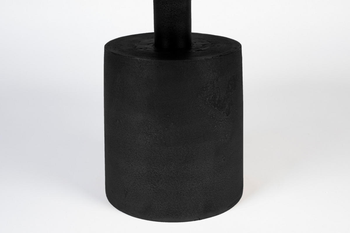 BEISTELLTISCH Mason - Schwarz - 60/60/40 cm - Schwarz, Kunststoff (60/60/40cm)