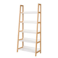 LEITERREGAL - Weiß, Holzwerkstoff (80/180/40cm) - home24