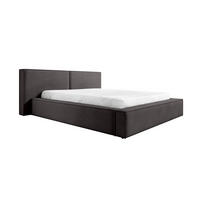 POLSTERBETT Doppelbett Lopra Betkasten 200x200 Dunkelgrau - Dunkelgrau, Holz/Textil (200/200cm) - Fedve