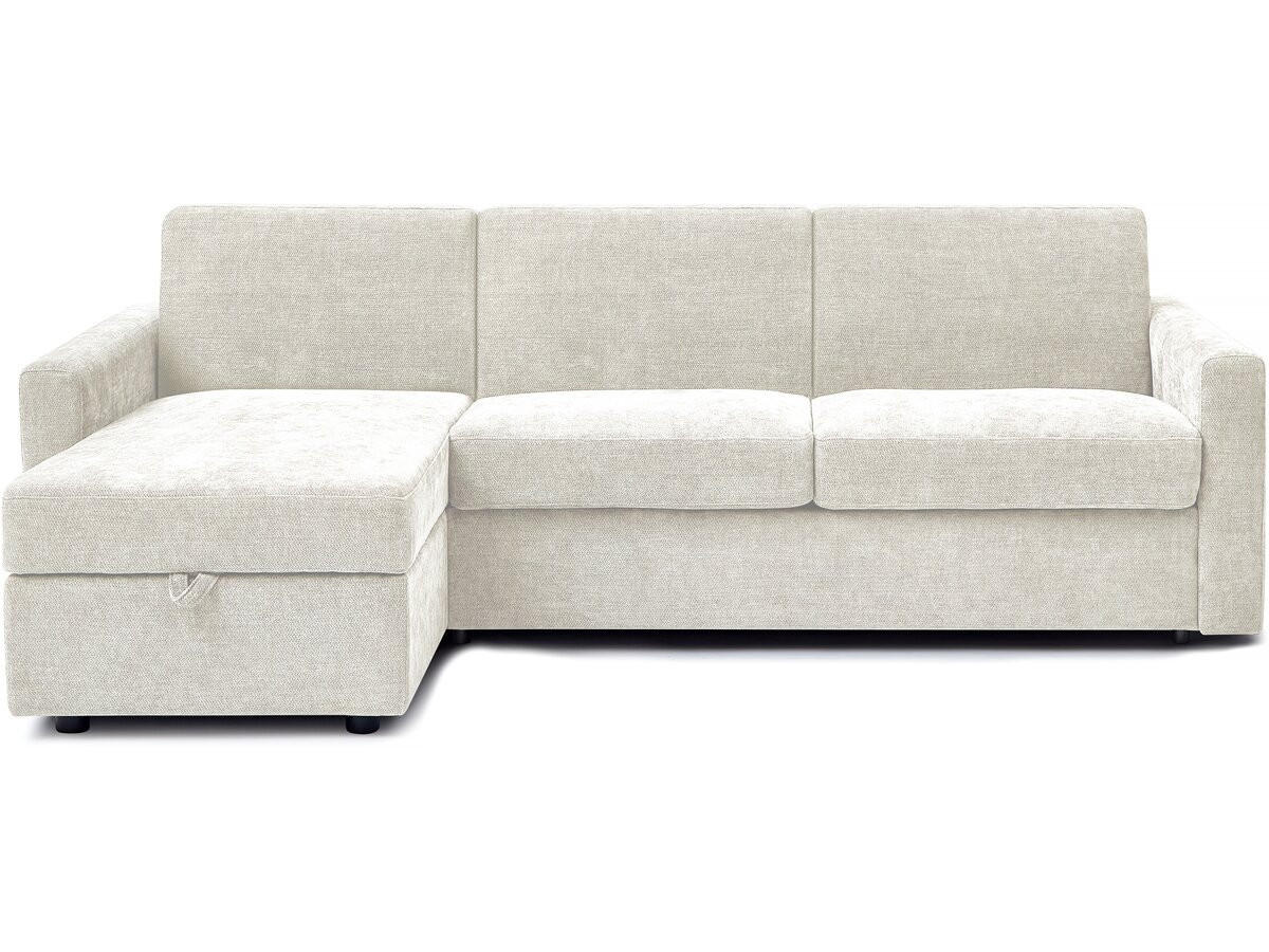 ECKSOFA celia Stoff - Beige, Textil (161/240cm) - Habitat Garten