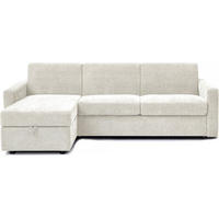ECKSOFA celia Stoff - Beige, Textil (161/240cm) - Habitat Garten