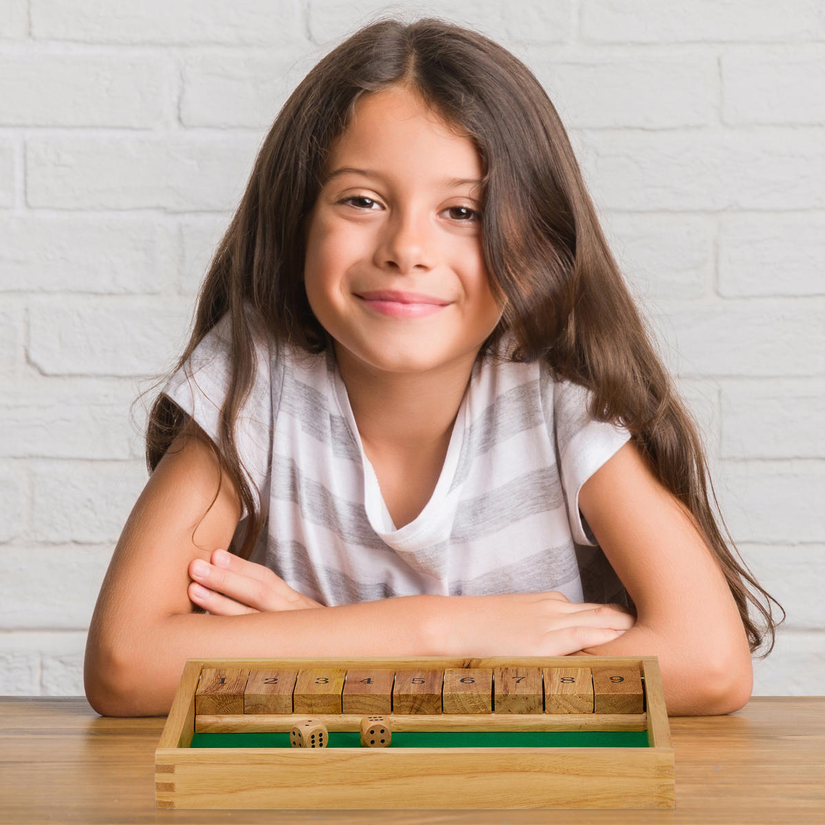 SHUT Box - Hellbraun, Holz (27/19cm) - Relaxdays