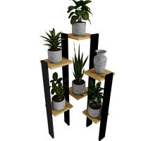 BLUMENSTÄNDER M6 - Eiche Artisan, Holzwerkstoff (49/108/48cm) - RAUMHIRSCH FURNITURE
