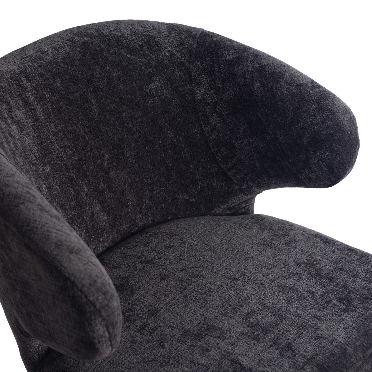 ESSZIMMERSTUHL Fiori Grau 57/56/80cm - Grau, Textil (56/80/57cm) - PTMD Collection