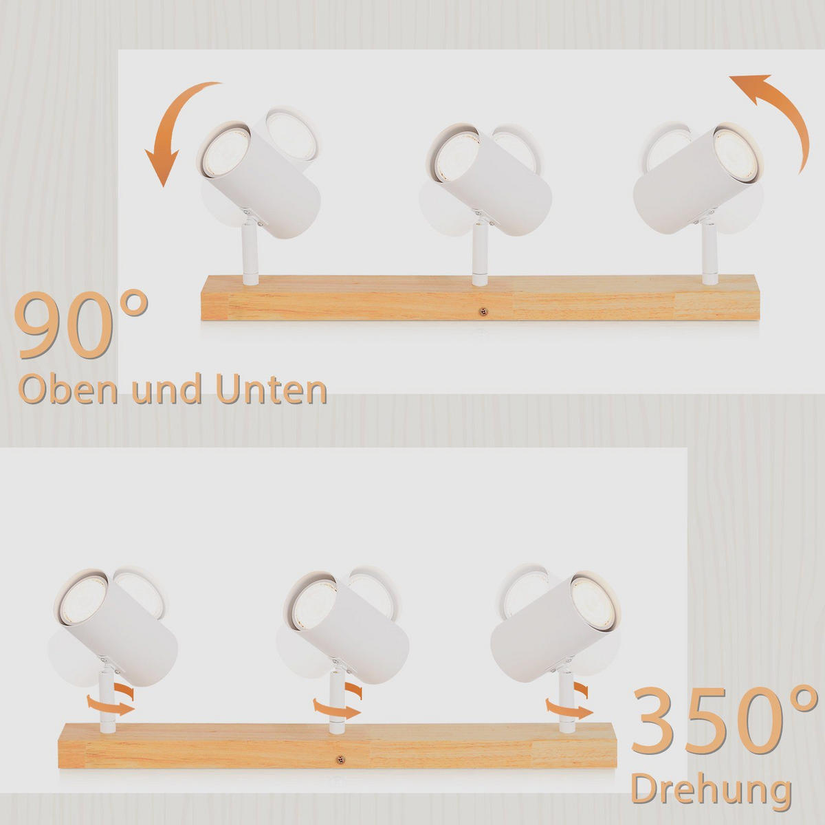 WANDLEUCHTE Martland - Weiß, Metall (41/14.3/10.5cm) - Nettlife