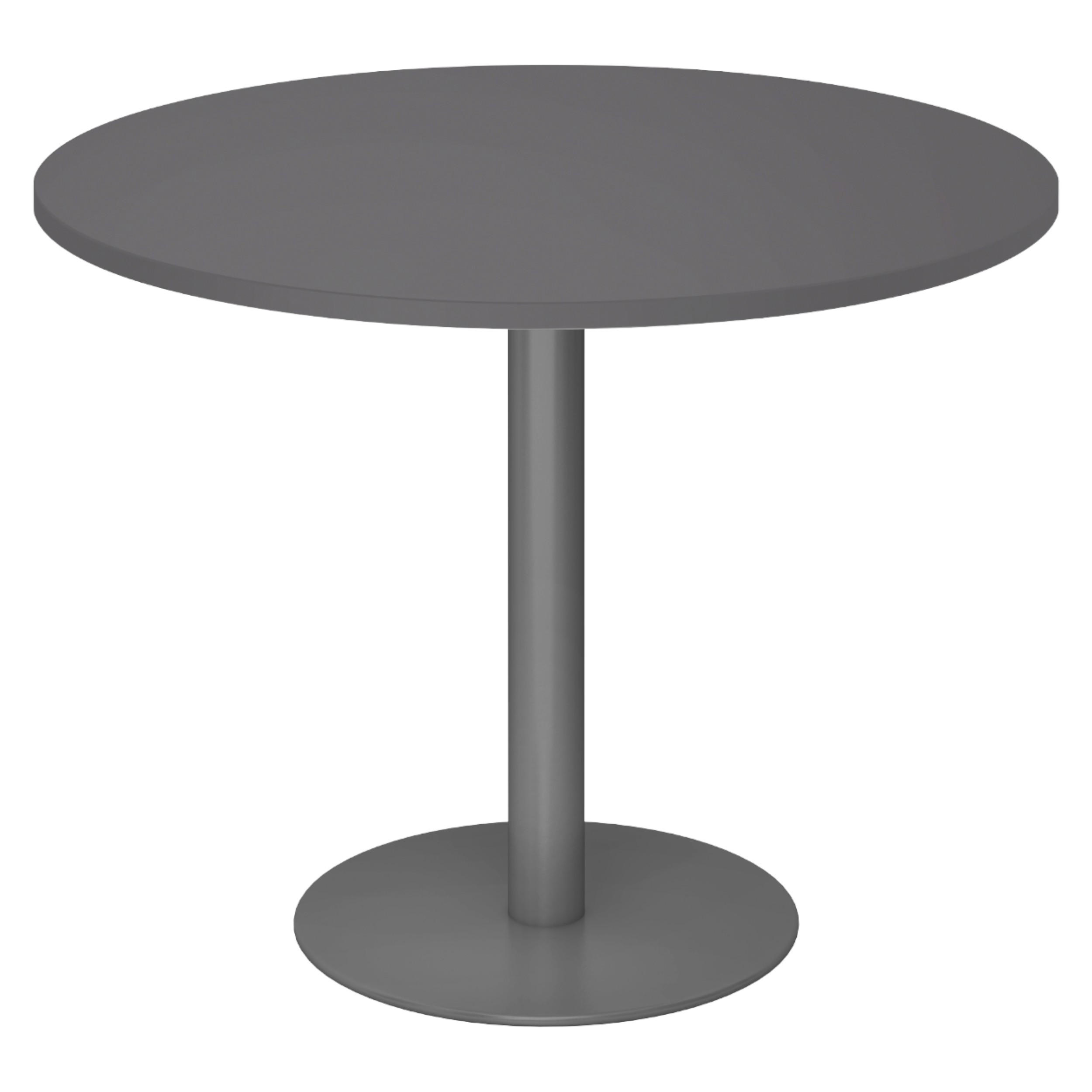 PAUSENTISCH groß STF 100/100/74,5 cm in Graphitfarben/Graphitfarben - Graphitfarben, Holzwerkstoff (100/100/74.5cm) - bümö