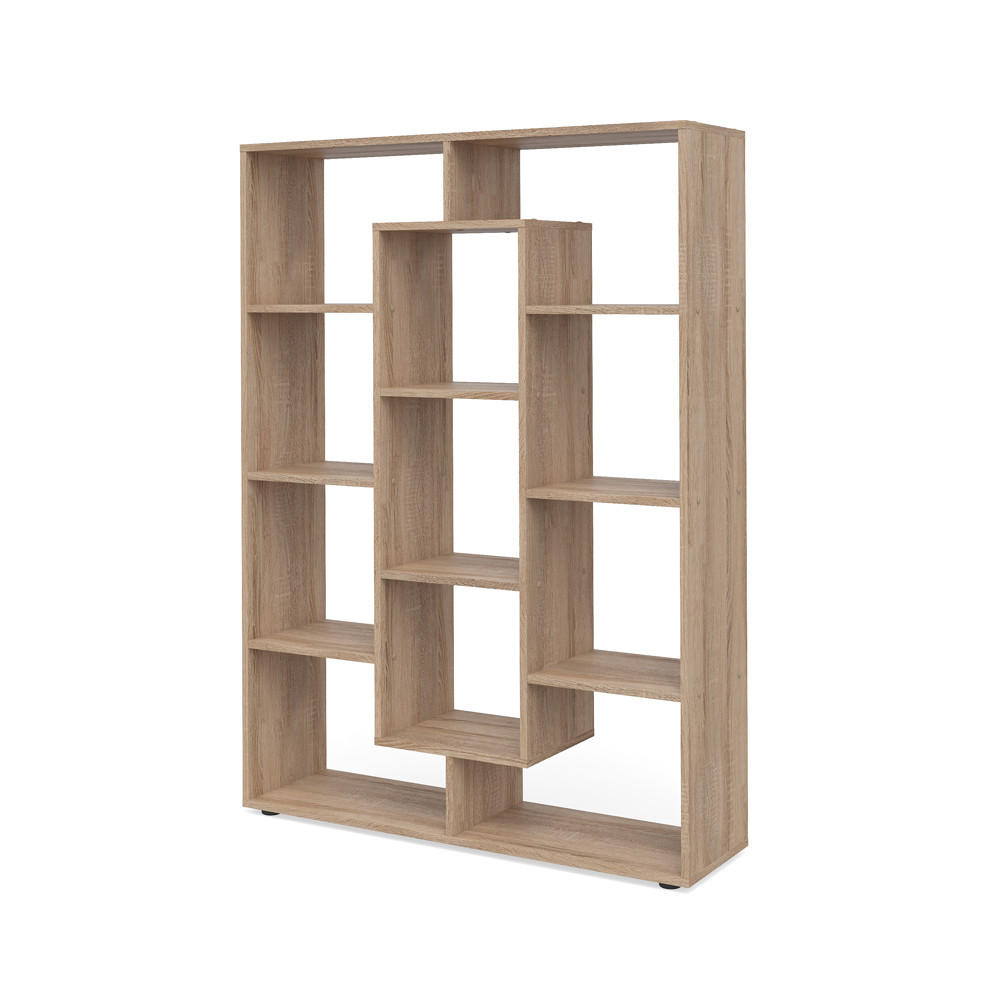 RAUMTEILER Sonoma 107.2 x 143 cm - Sonoma Eiche, Holzwerkstoff (107.2/143/29cm) - Vicco