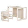 KINDERSITZGRUPPE 3in1 - Kaschmir, Holzwerkstoff (61/44/44cm) - Roba