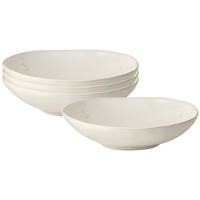 PASTATELLER Biene natur ø 23 cm 4er Set - Naturfarben, Keramik (23cm) - La Rochère