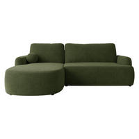 COLTAR Loridu Premium, Stanga - verde/negru, material plastic/material textil (250/174cm) - MIRJAN24