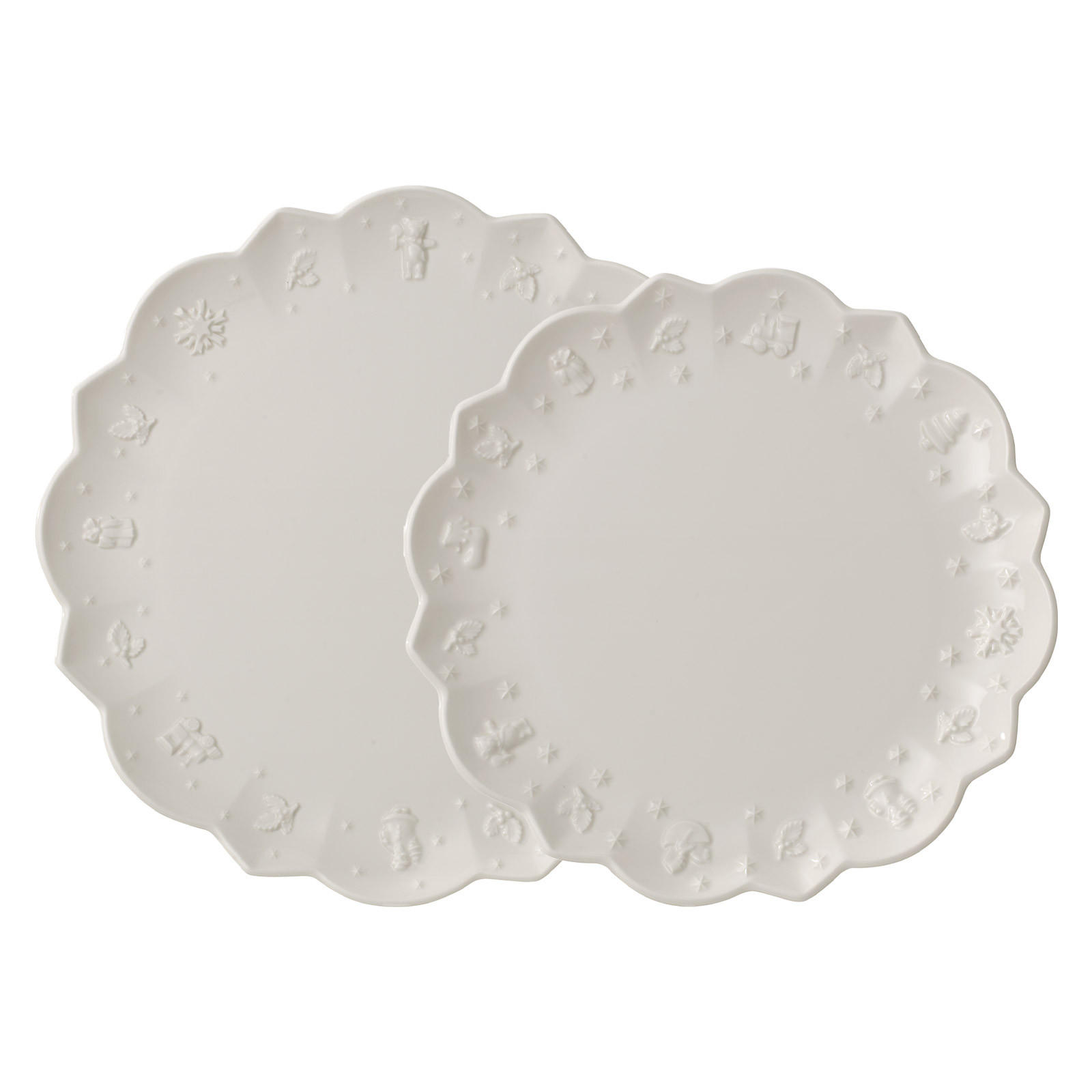 GESCHIRR-SET Toy's Delight Royal Classic weiß 8-tlg. - Weiß, Keramik (2/2/2cm) - Villeroy & Boch