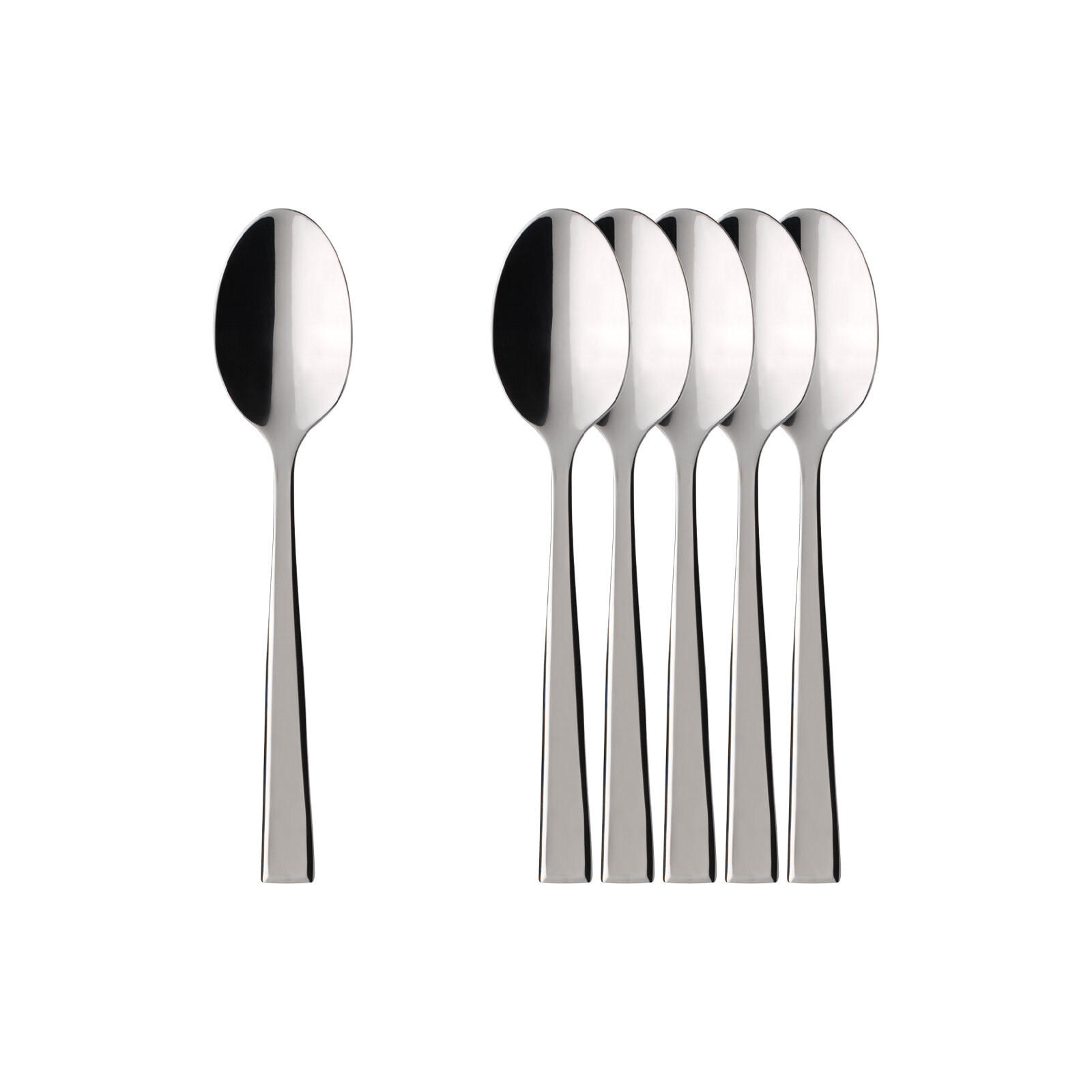 ESPRESSOLÖFFEL Victor edelstahl 6er Set - Silberfarben, Metall - Villeroy & Boch