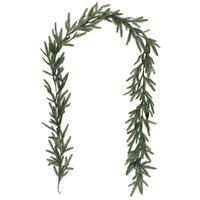 DEKOGIRLANDE Tannenzweige 275 cm - Grün, Kunststoff (16cm)