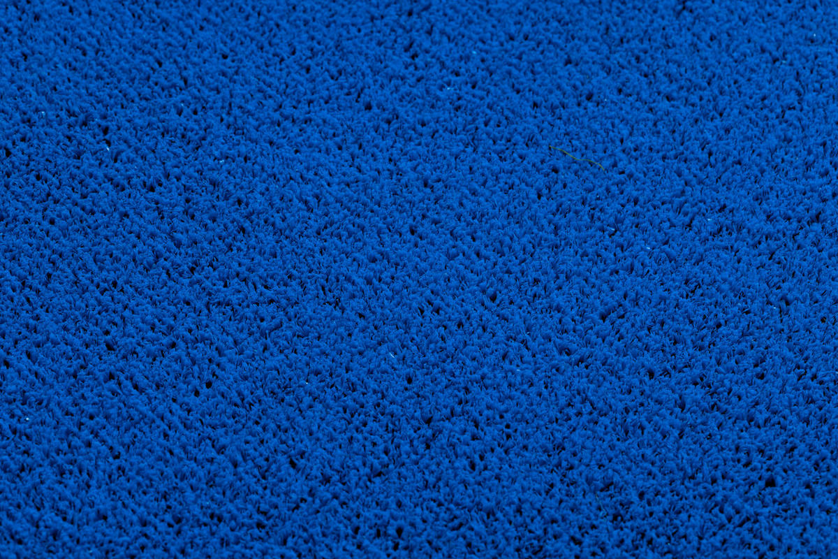 KUNSTRASEN SPRING blue 200/500 cm - Blau, Textil (200/500cm) - rugsX