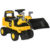 KINDER RUTSCHAUTO, Gelb, PP+ Metall - Gelb, Kunststoff (78/29.5/54cm) - HOMCOM