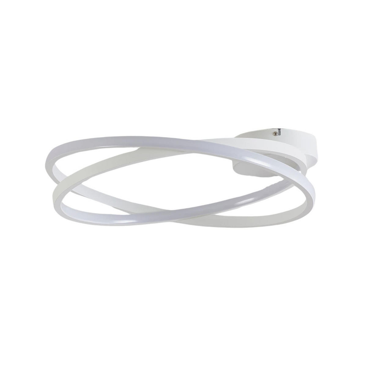 DECKENLEUCHTE Unity, Weiß, 50.8cm - Weiß, Metall (50.8/50.3/13cm) - KOSILUM