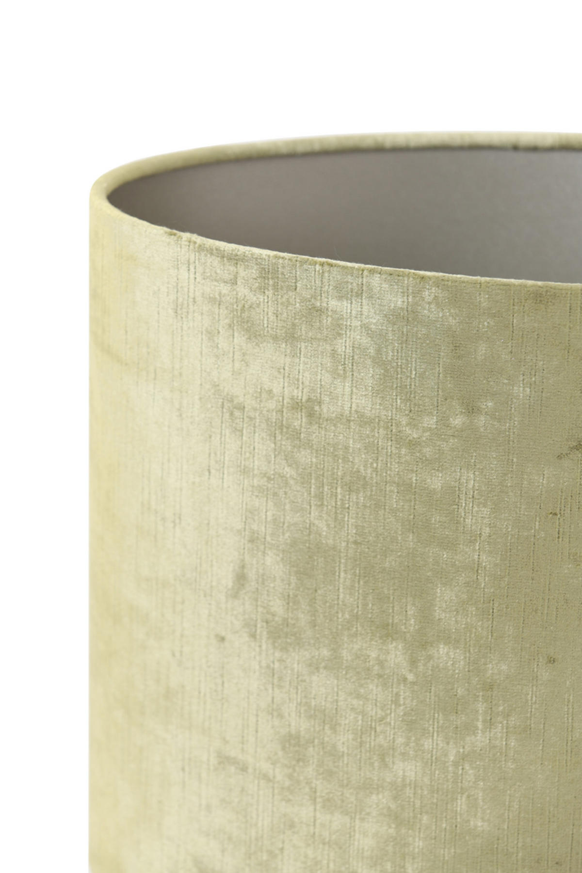 LAMPENSCHIRM Edelstein Grün 58/24/32 cm - Grün, Textil (58/24/32cm) - Light & Living