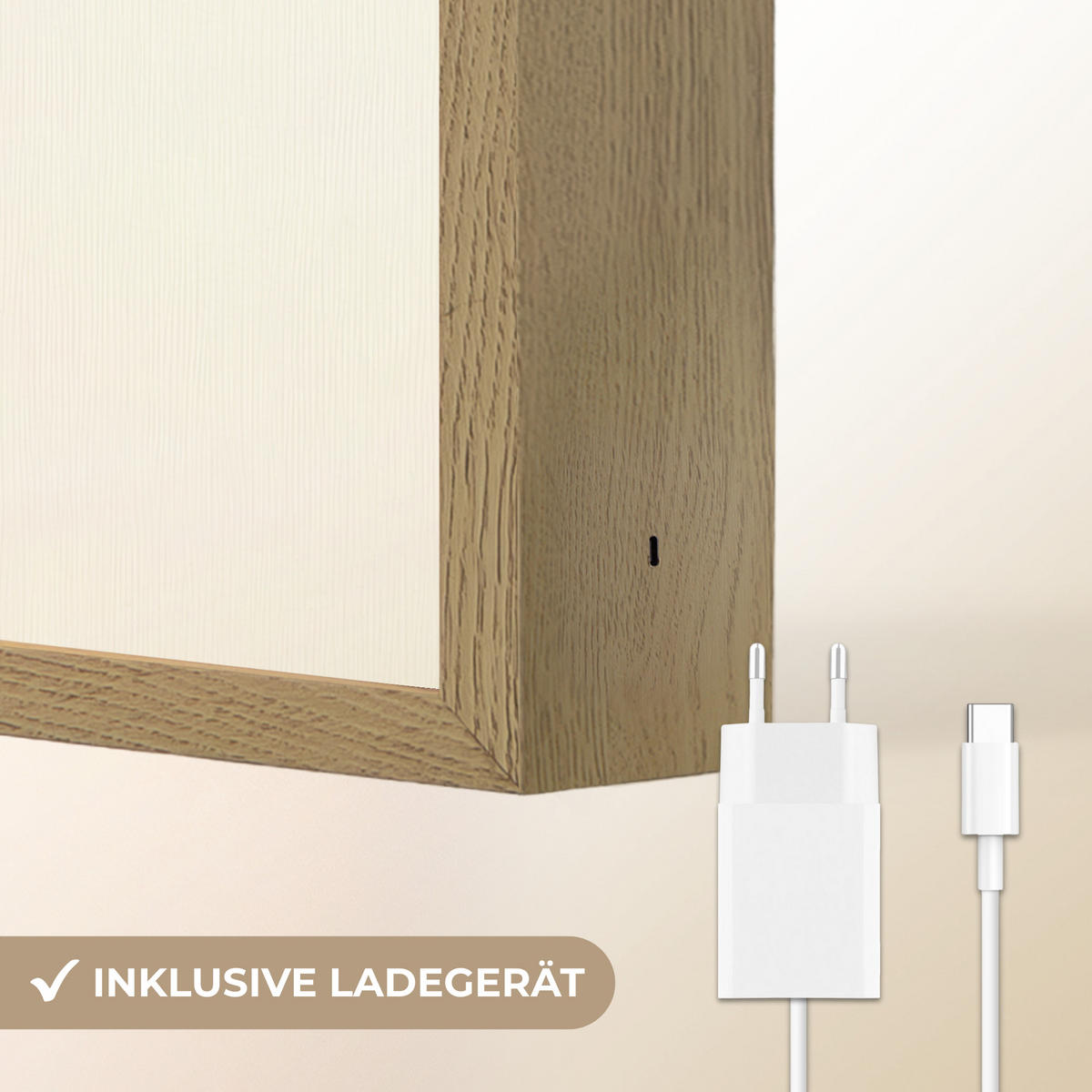 NÁSTĚNNÁ LAMPA S AKUMULÁTOREM Tvary - abstraktní - barevné 70x100 cm - růžová, kompozitní dřevo (70/100/8cm) - OnlyWow