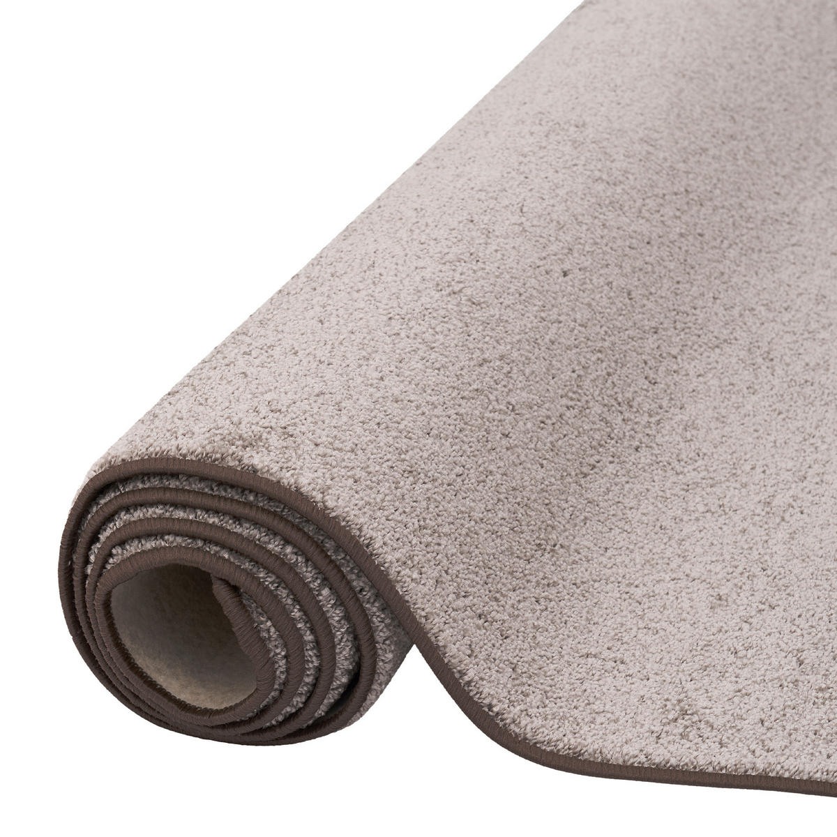 HOCHFLOR LANGFLOR TEPPICH LÄUFER COTTAGE - Taupe, Textil (80/200cm) - Snapstyle