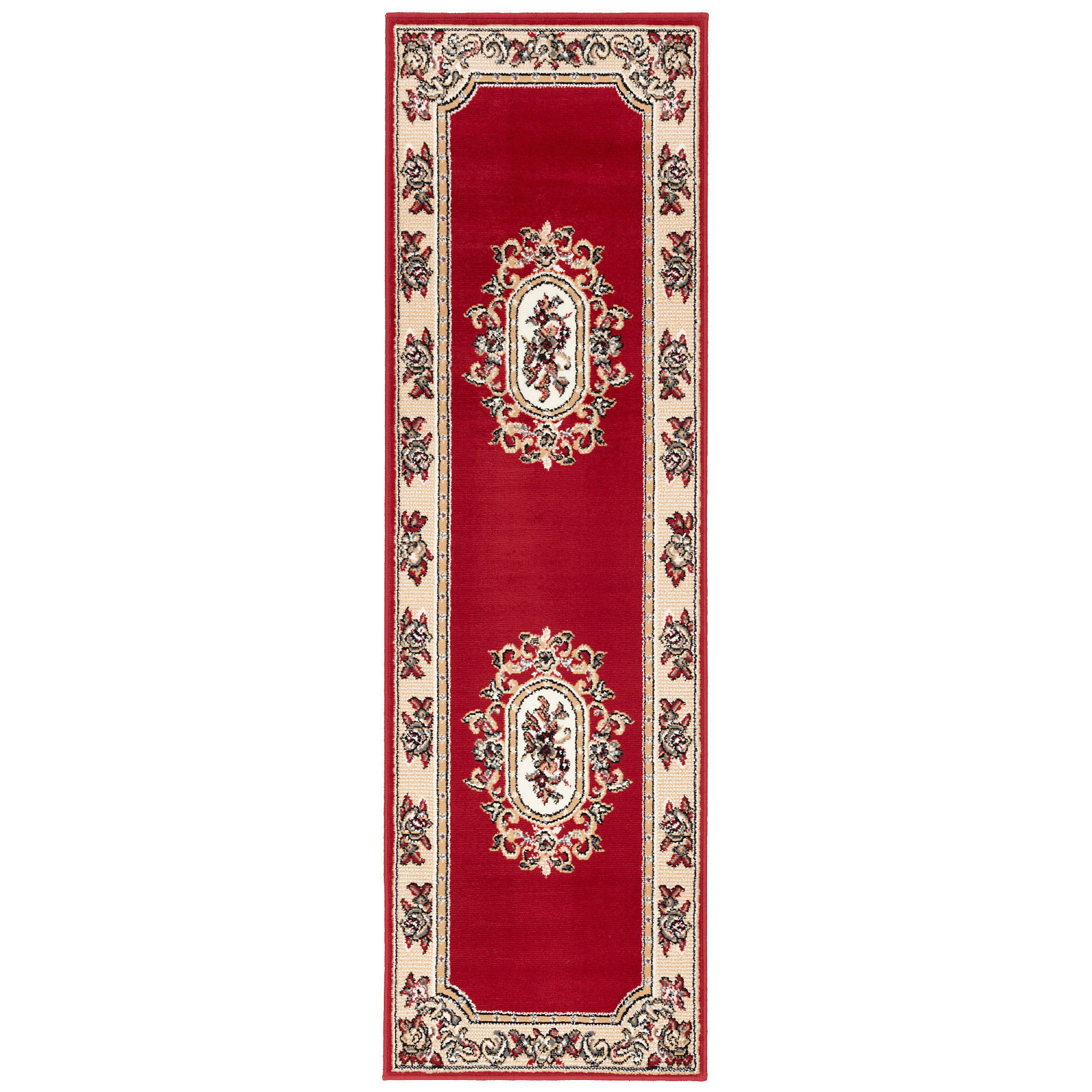 ORIENT VELOURS TEPPICH LÄUFER TRENDLINE - Rot, Textil (70/230cm) - Pergamon