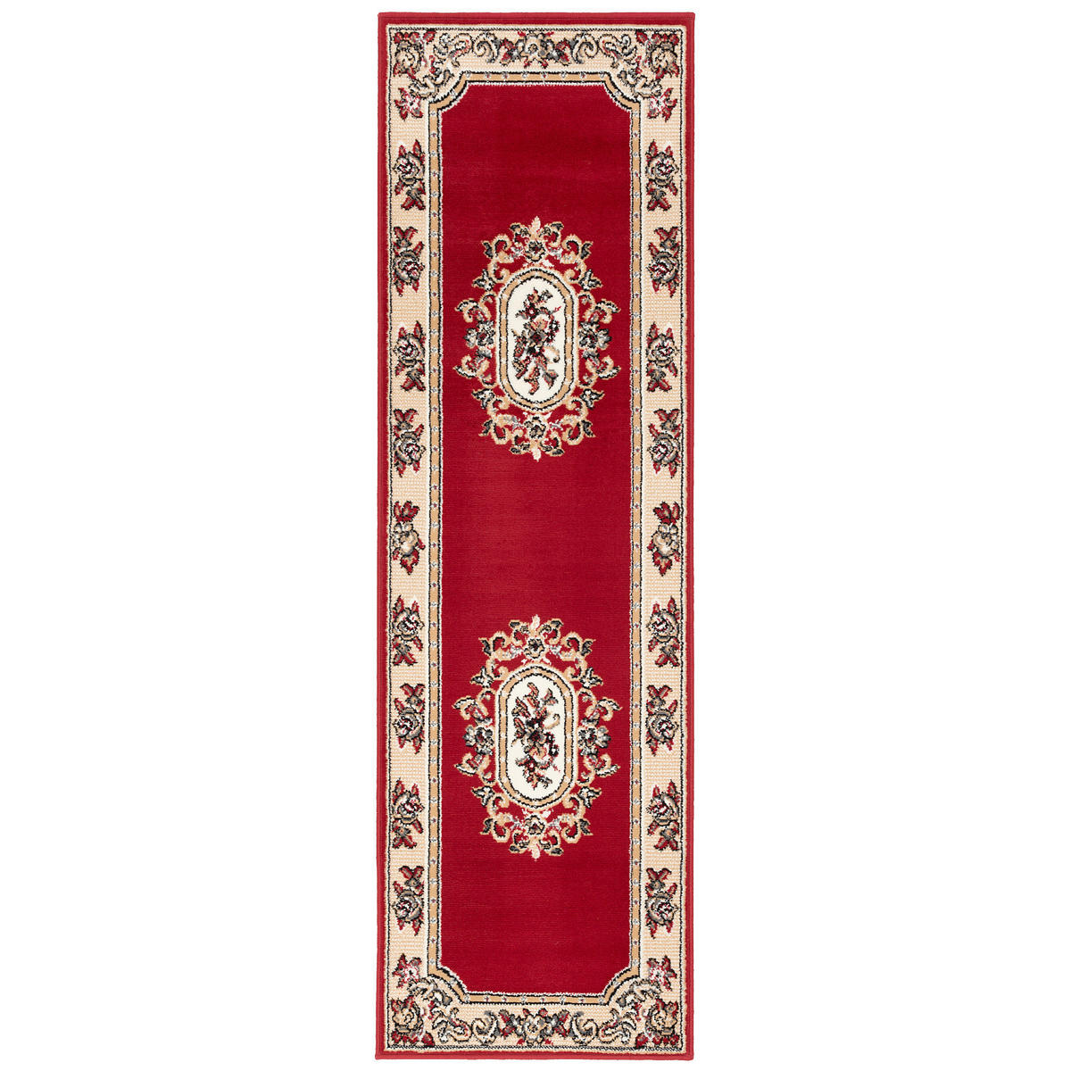 ORIENT VELOURS TEPPICH LÄUFER TRENDLINE - Rot, Textil (70/230cm) - Pergamon