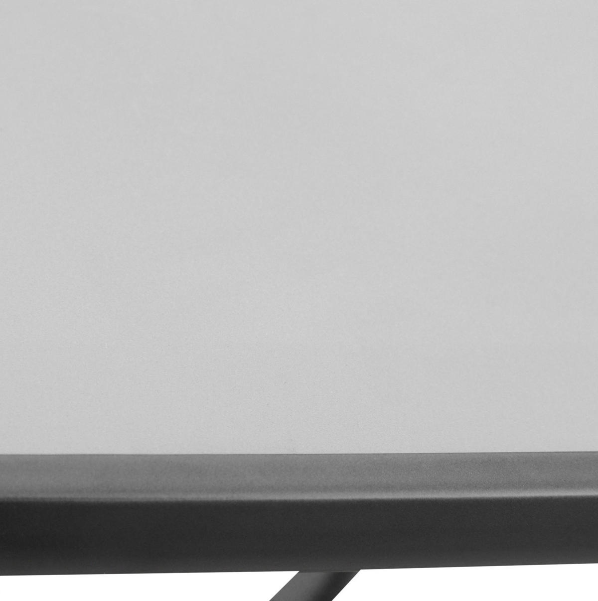 LOUNGETISCH 68.5/68.5/84 cm Schwarz aus Metall mit gehärteter Glasplatte - Naturfarben, Metall (68.5/68.5/84cm) - OKMYHOME