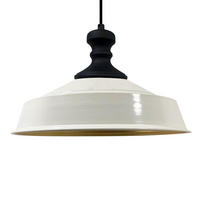 PENDELLEUCHTE Asletl Schwarz-Knob 41/28 cm - Goldfarben/Weiß, Metall (28/41/27cm) - Bamyum