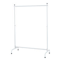 GARDEROBENSTÄNDER Haderup - Weiß, Metall (100/137/45cm) - [en.casa]
