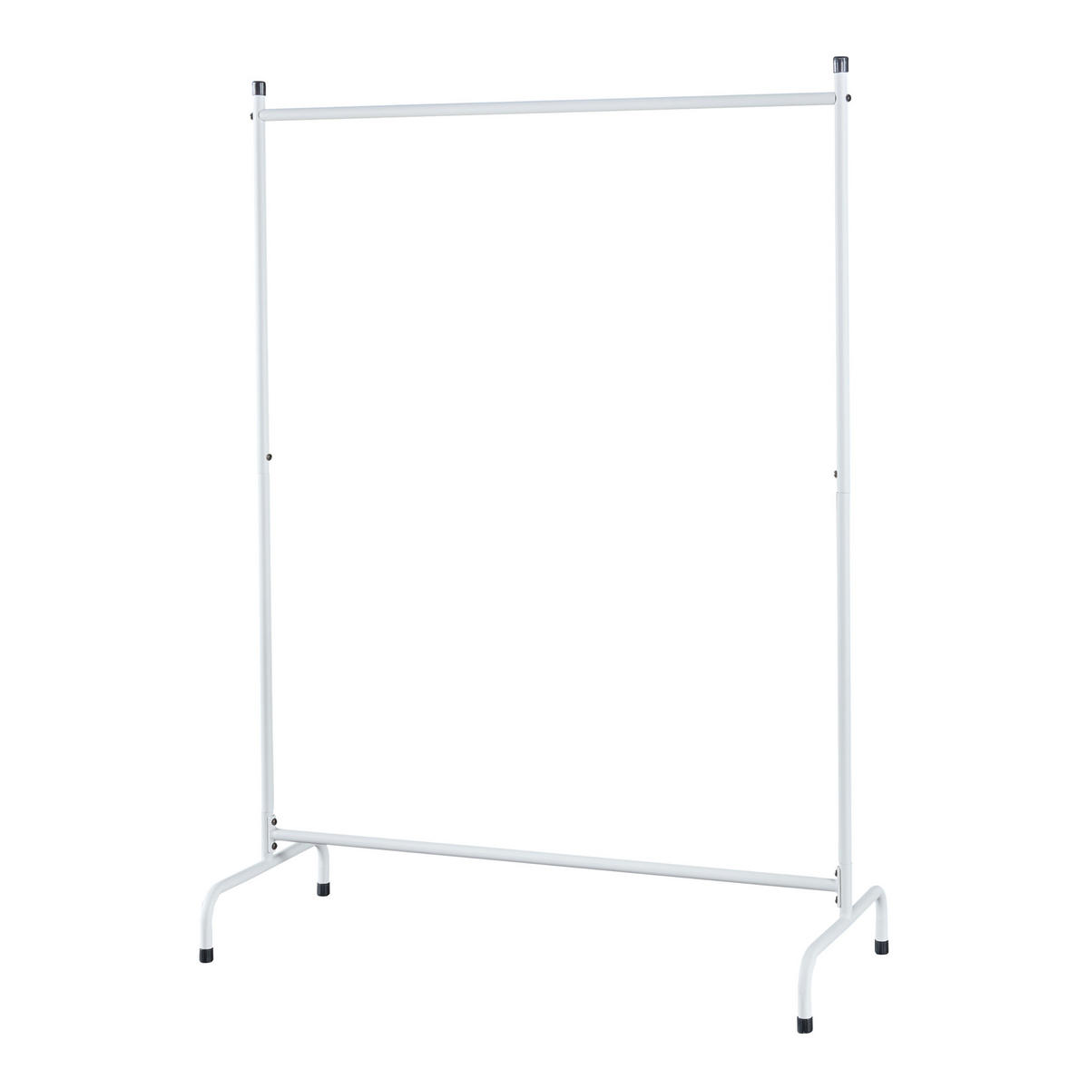 GARDEROBENSTÄNDER Haderup - Weiß, Metall (100/137/45cm) - [en.casa]