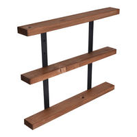 WANDREGAL Morsø - Naturfarben, Holz (75/60/8.5cm) - [en.casa]