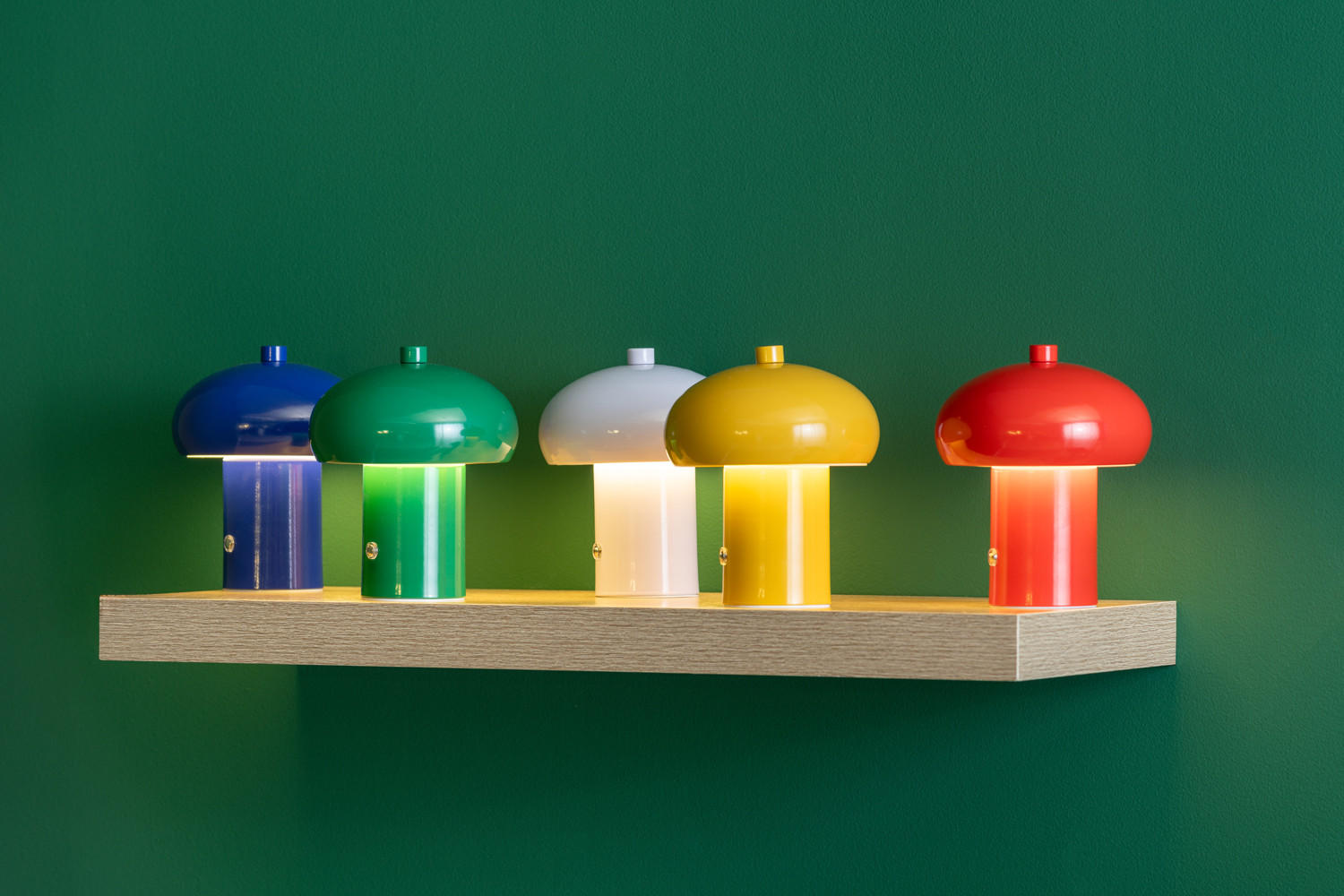 TISCHLAMPE Retro Seta Gelb 12.5/12.5/15 cm - Gelb, Metall (12.5/12.5/15cm) - Leitmotiv