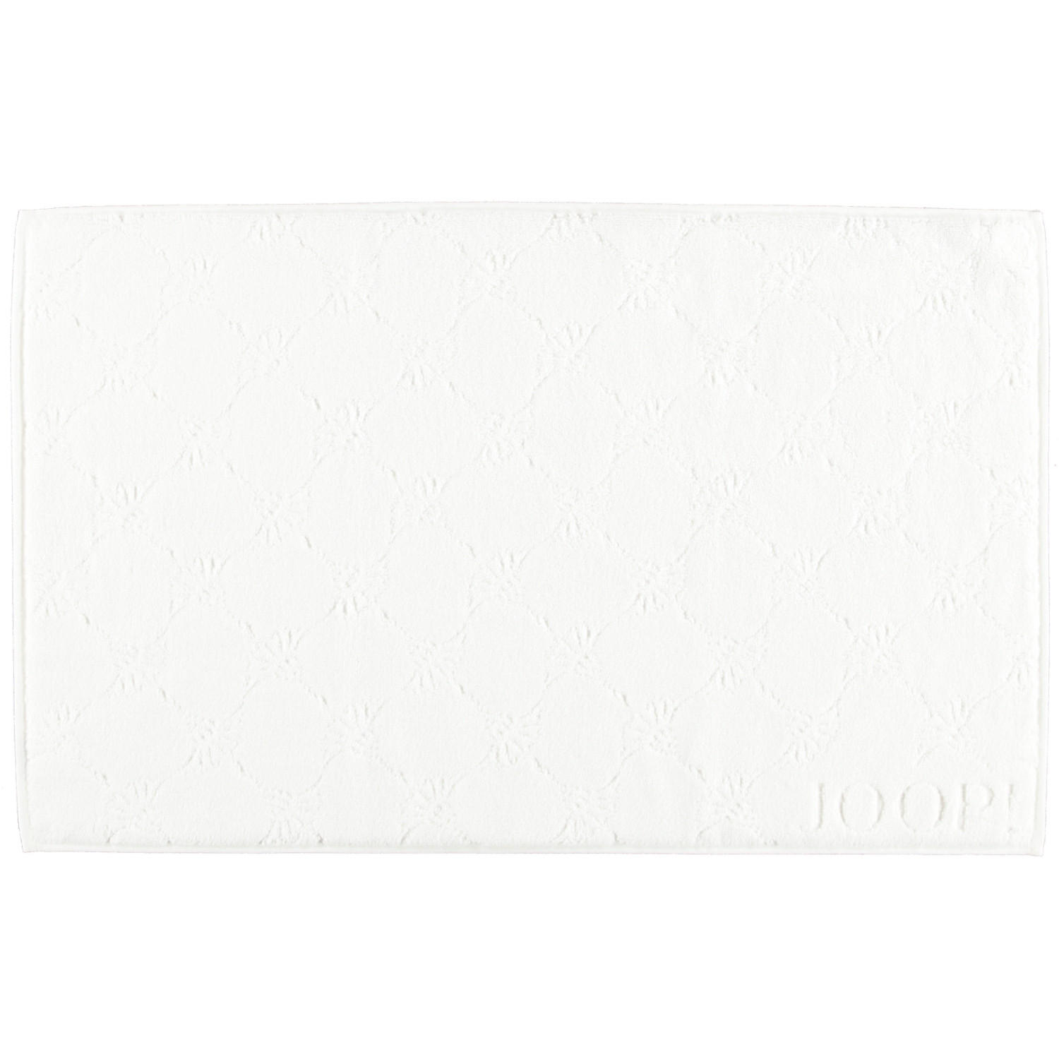 BADEMATTEN UNI CORNFLOWER 1670 WEISS - 600 - Weiß, Textil (50/80cm) - Joop!