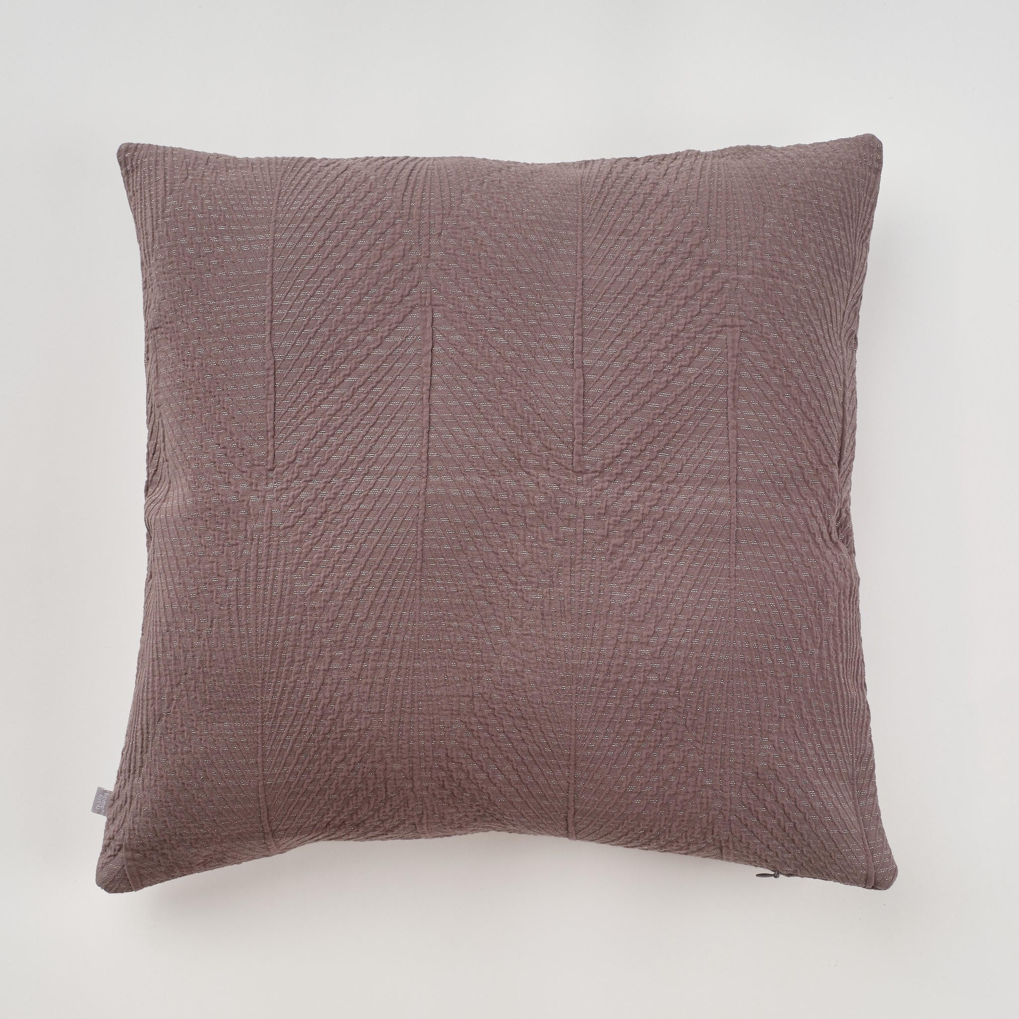 JACQUARD-KISSENBEZUG Mileja - Dunkelgrau, Textil (45/45cm) - home&you