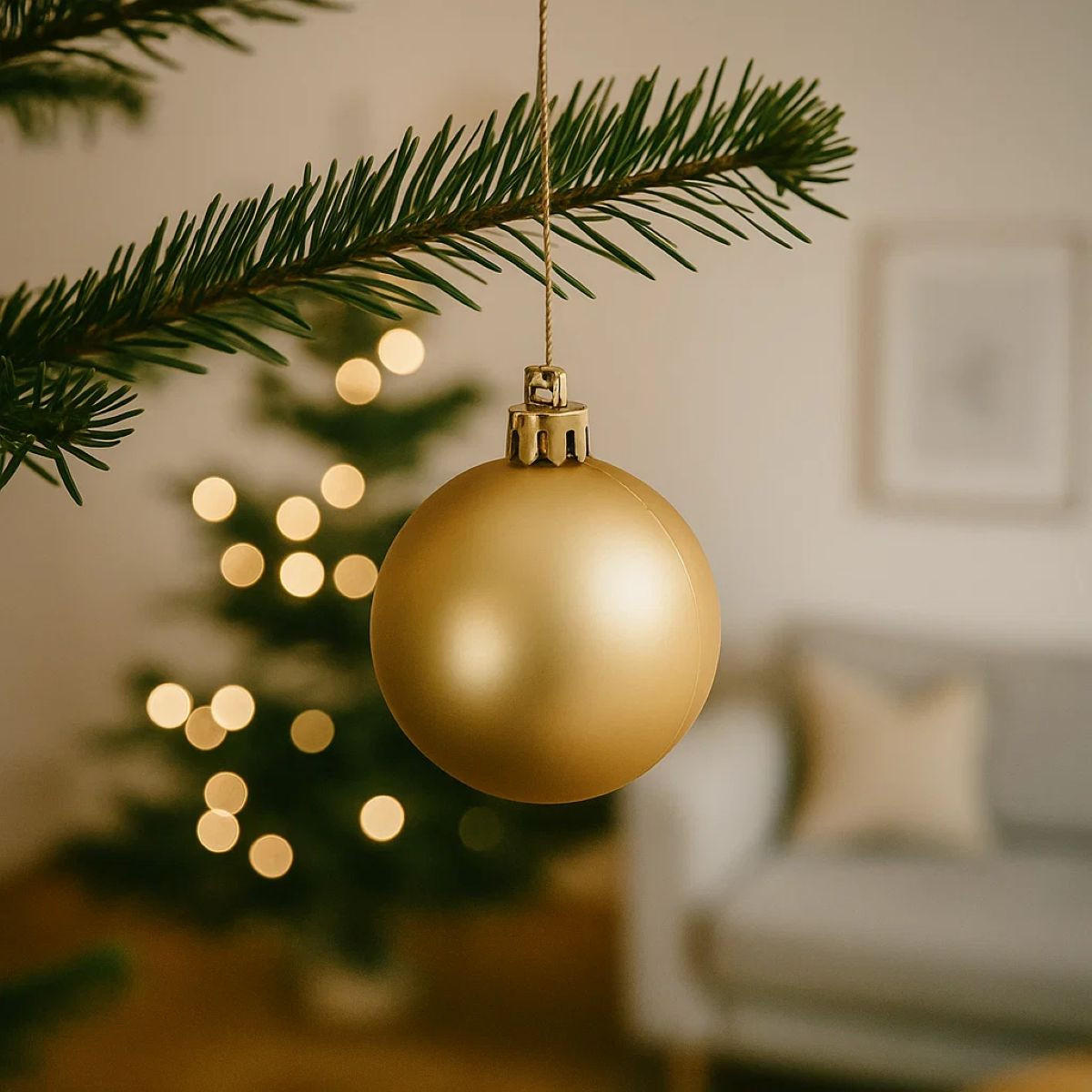 WEIHNACHTSKUGELN verschiedene Größen 60er-Set - Goldfarben, Kunststoff (19/31.5/19cm) - Home Styling Collection