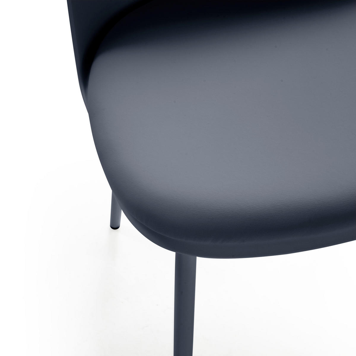 STUHL 4er-Set Kana blau - Blau, Kunststoff/Metall (45/83/51cm) - VS Venta-stock
