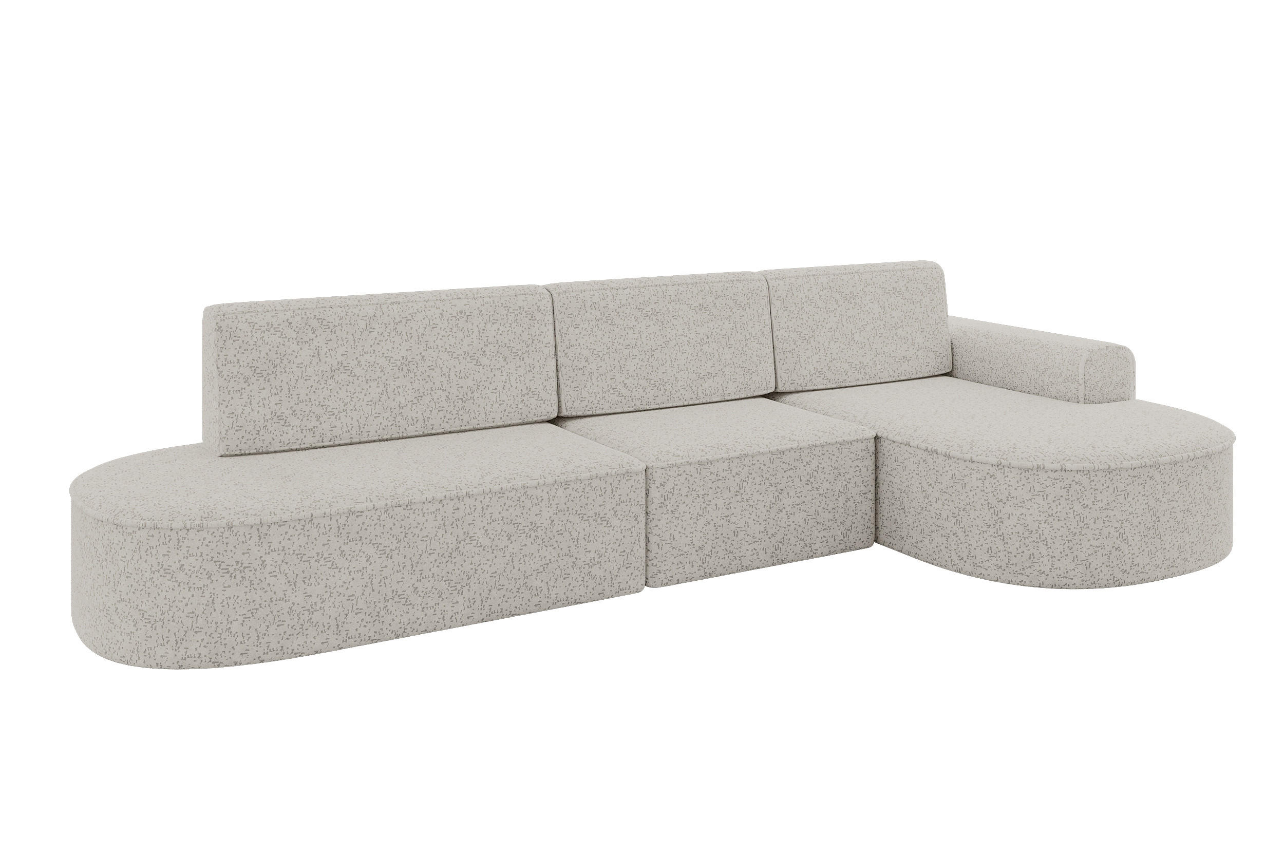 Altdecor Ecksofa Edelstahl 368x167 cm