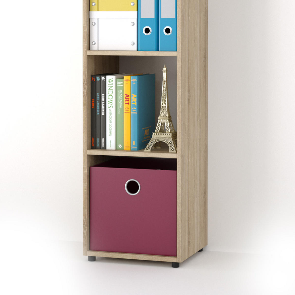 RAUMTEILER Ludus Sonoma 142.5 x 36.2 cm - Sonoma Eiche, Holzwerkstoff (142.5/36.2/33cm) - Vicco