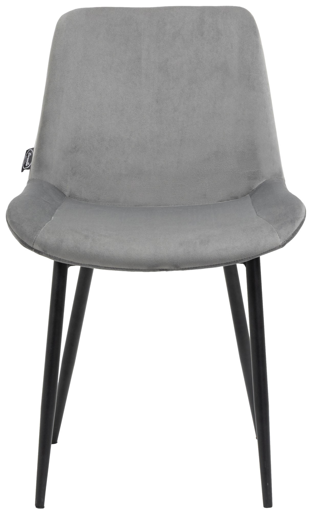 Thumbnail - Deluke Esszimmerstühle, Grau, Textil, 51x80x60 cm, Esszimmer, Stühle, Esszimmerstühle, Vierfußstühle