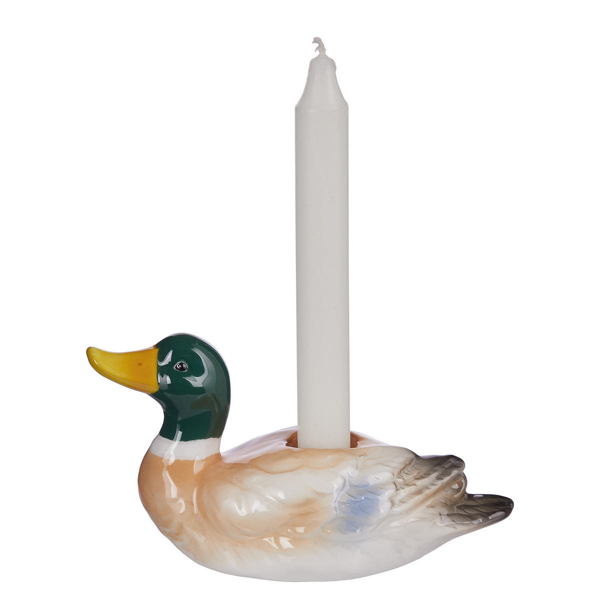 KERZENHALTER Duck - Beige, Keramik (7/9/16cm) - Butlers