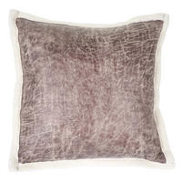 DEKO-KISSEN WILDLEDERIMITAT Braun - Braun, Textil (12/45/45cm) - MCW