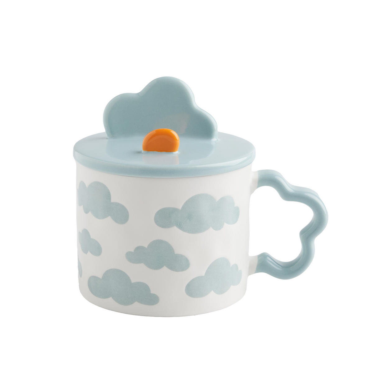 BECHER Cozie 350ml, Hellblau - Hellblau, Keramik (0.35L) - home&you