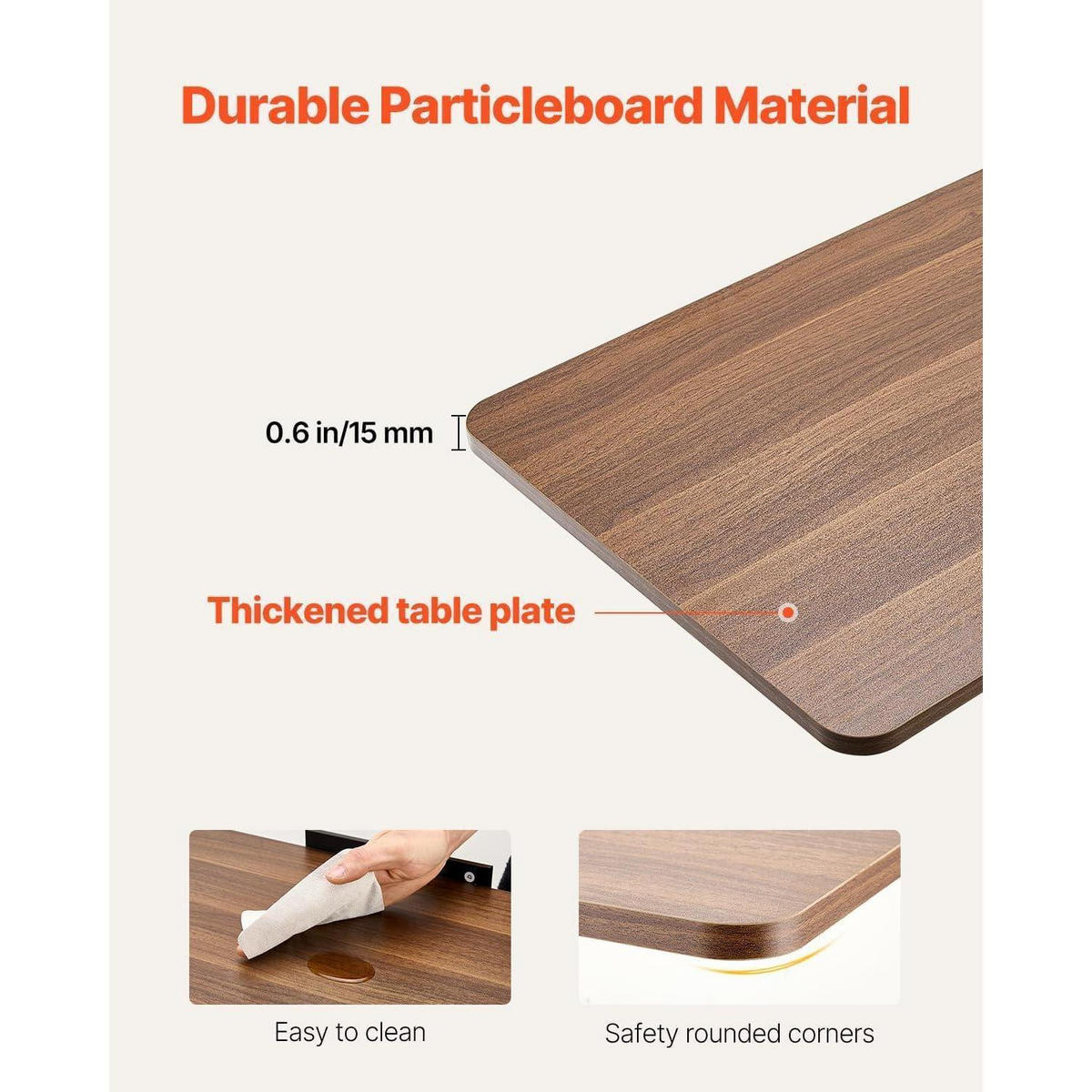 ÜBERBETTTISCH höhenverstellbar mit klappbarer Platte - Braun, Holzwerkstoff (70/40/108.5cm)