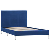 METALLBETT Kostka 95/208 cm - Blau, Metall (90/200cm) - Nettlife