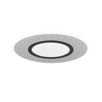 LED DECKENLEUCHTE Versus Silber Nickel-matt - Silberfarben, Metall (49/49/5cm)