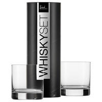 WHISKYGLÄSER Gentleman platin 400 ml - Platinfarben, Glas (0.4L) - Eisch