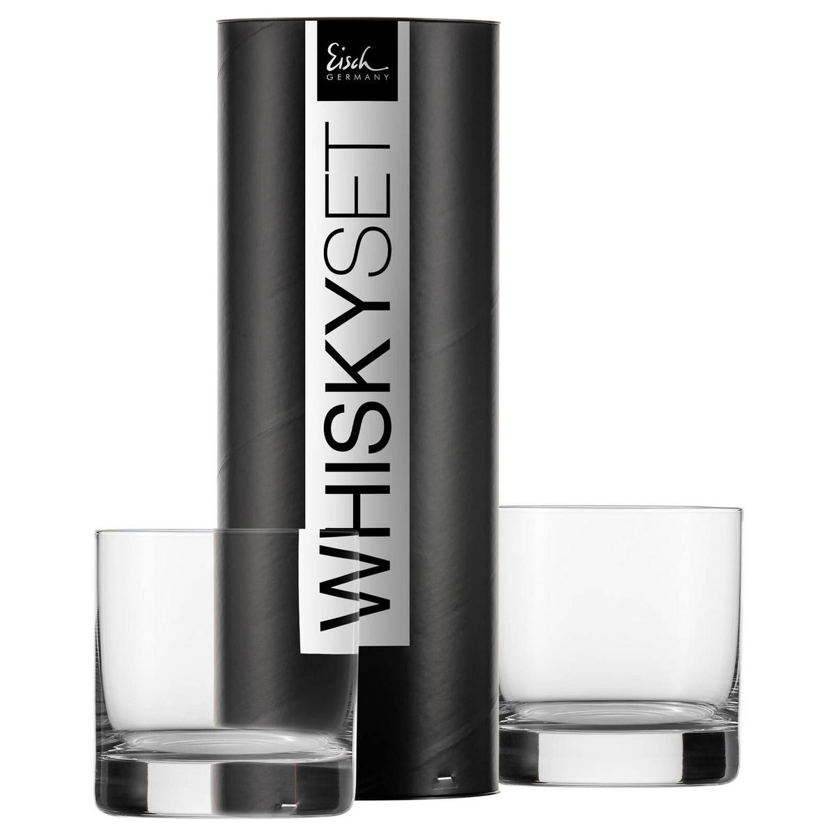 WHISKYGLÄSER Gentleman platin 400 ml - Platinfarben, Glas (0.4L) - Eisch