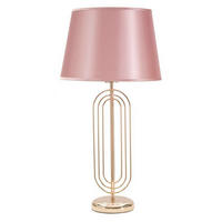 TISCHLEUCHTE Krista 64 cm - Rosa, Metall (33/33/64cm) - Mauro Ferretti